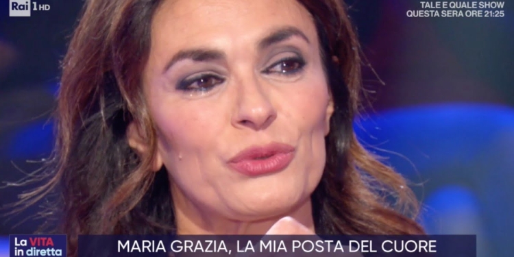 Maria Grazia Cucinotta a La Vita in Diretta