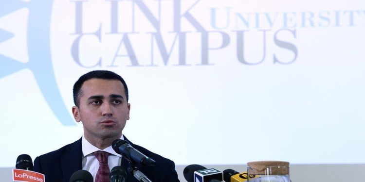 Luigi Di Maio alla Link Campus University (Foto: LaPresse)