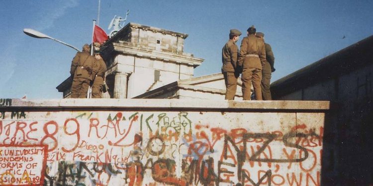 La caduta del Muro di Berlino