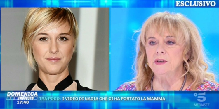 Margherita Rebuffoni, madre di Nadia Toffa, a Domenica Live