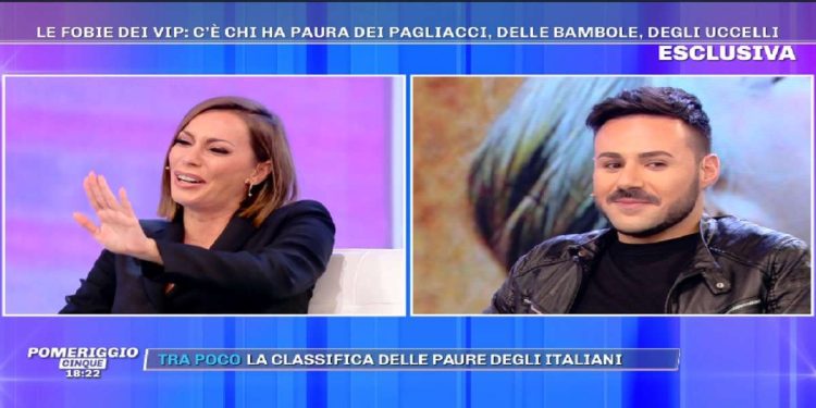 Edoardo Ercole e Karina Cascella a Pomeriggio 5