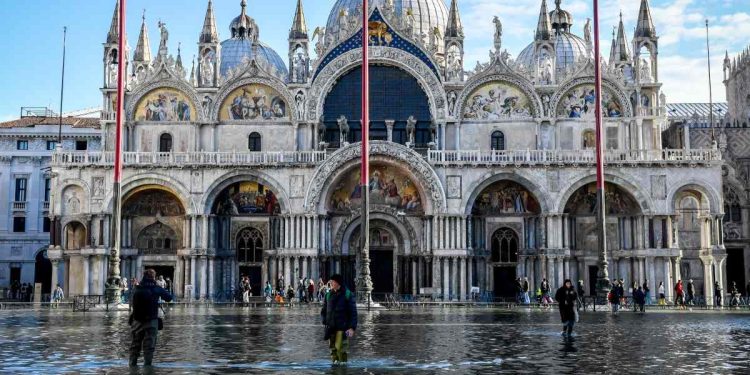 venezia acqua alta