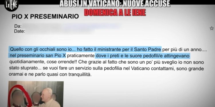 Abusi sessuali in Vaticano? Nuove accuse a Le Iene