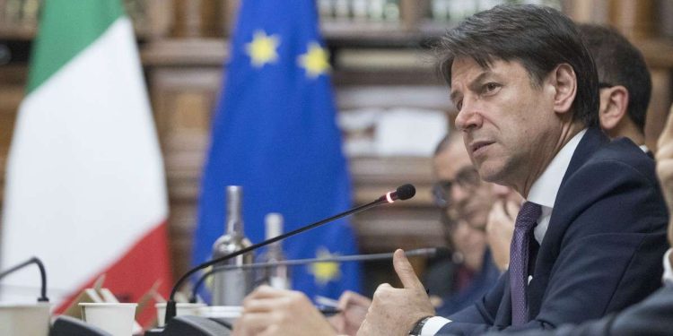 Il presidente del Consiglio Giuseppe Conte (LaPresse)