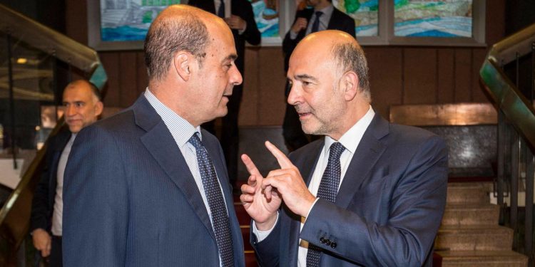 Moscovici e Zingaretti