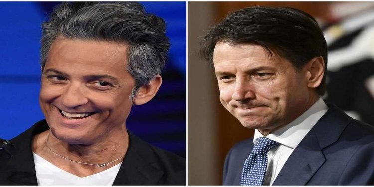 Fiorello e Giuseppe Conte