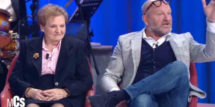 Rosa mamma Andrea Pucci, Maurizio Costanzo Show