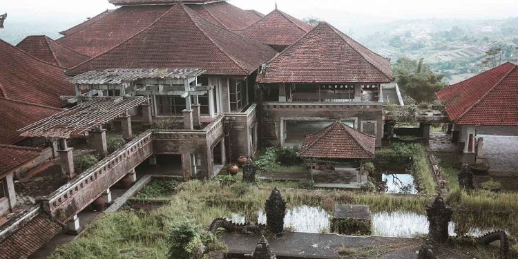 Ghost Palace Hotel in Indonesia