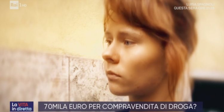 Il caso di Luca Sacchi (Foto La Vita in Diretta, Rai Uno)