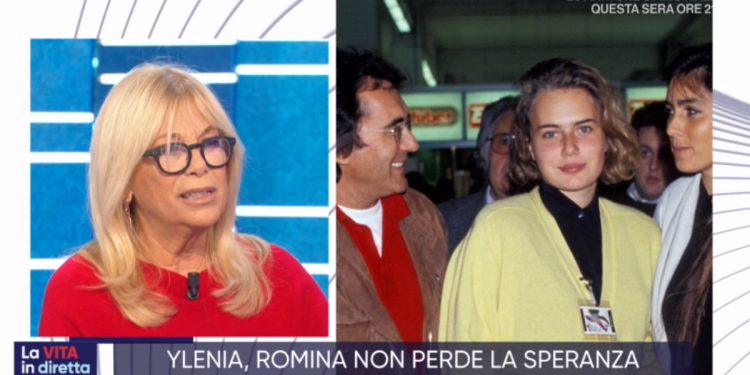 Rita dalla Chiesa a La Vita in Diretta su Ylenia Carrisi