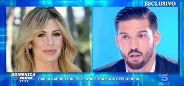 MORENO MERLO EX PAOLA CARUSO Non le ho dato gomitate . E lei