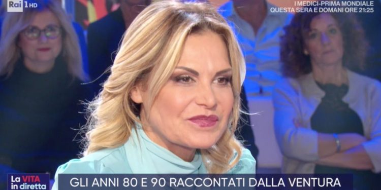 Simona Ventura a La Vita in Diretta