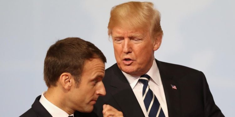 Trump e Macron