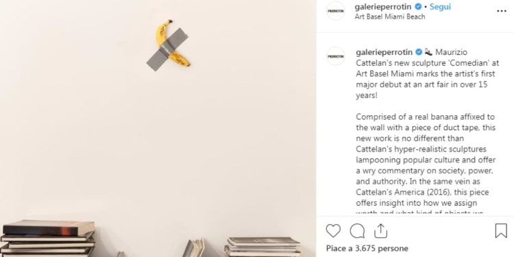 Maurizio Cattelan (Instagram)