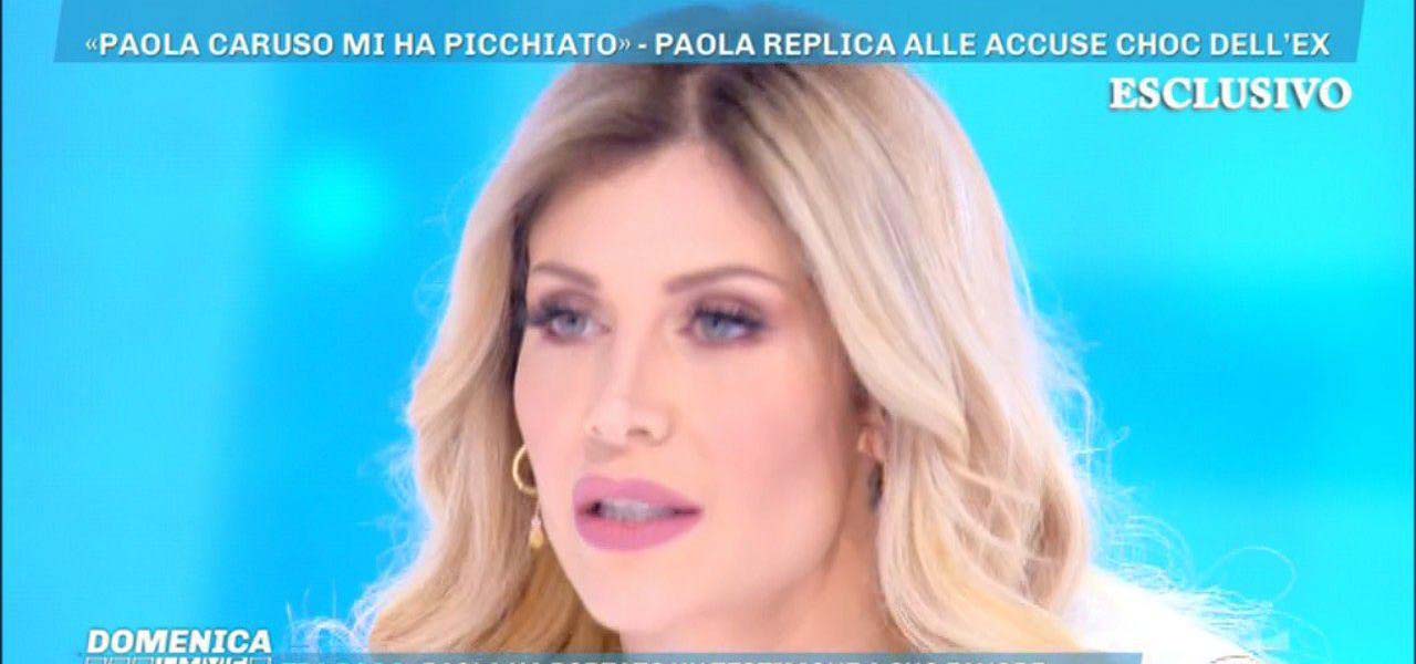 PAOLA CARUSO Replica alle accuse dell ex Moreno Merlo Ci