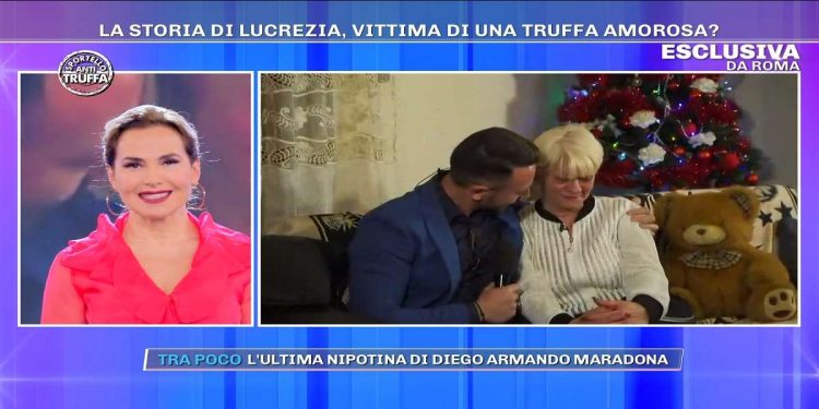 Lucrezia, Vito Paglia a Pomeriggio 5