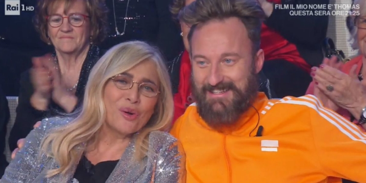 Francesco Facchinetti e Mara Venier (Domenica In)