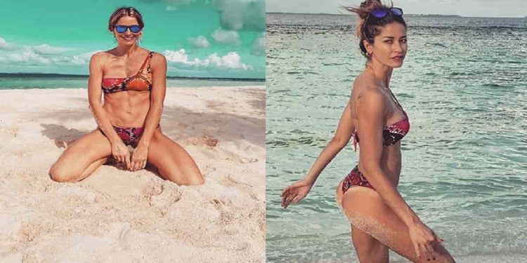 Elena Santarelli in vacanza alle Maldive - Foto Instagram