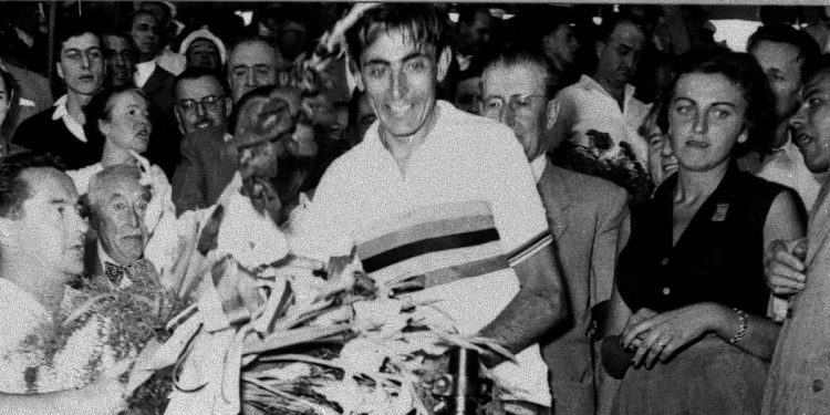 Fausto Coppi, foto Lapresse