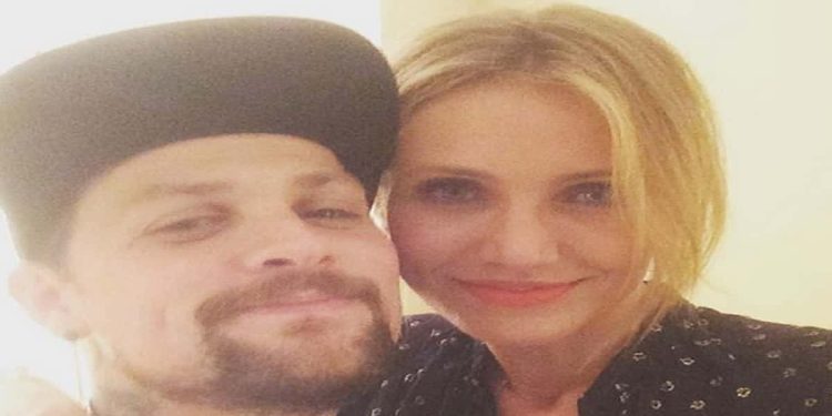 Cameron Diaz e il marito Benji Madden - Foto Instagram