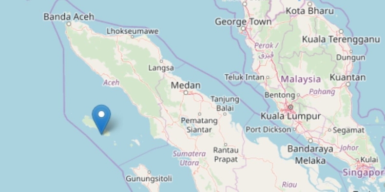 Terremoto oggi Indonesia, foto Ingv