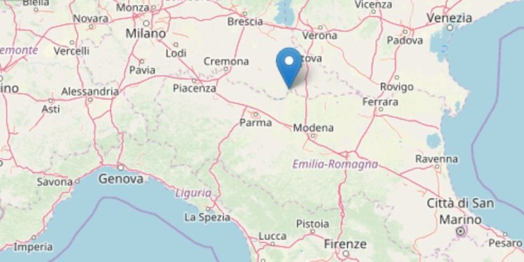 Terremoto Reggio Emilia (Ingv)