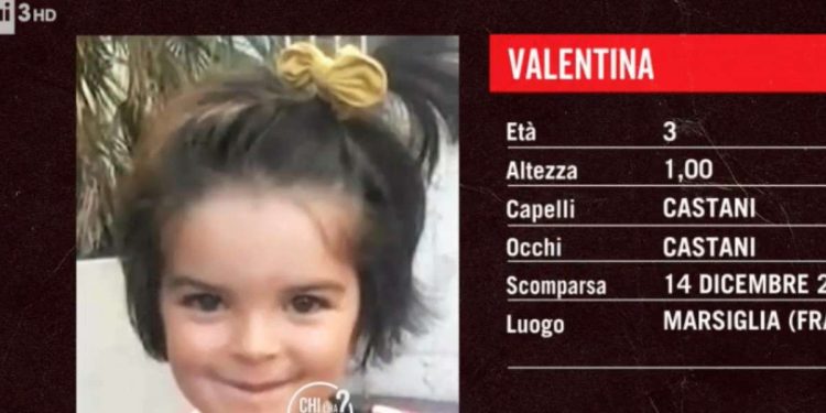 Valentina, bambina scomparsa da 33 giorni (Chi l'ha visto?)