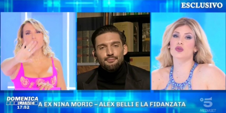 Paola Caruso e Moreno Merlo (Domenica Live)