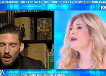 Paola Caruso contro Moreno Merlo (Domenica Live)