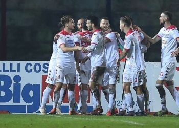 Video Ascoli Bari (Fonte Lapresse)