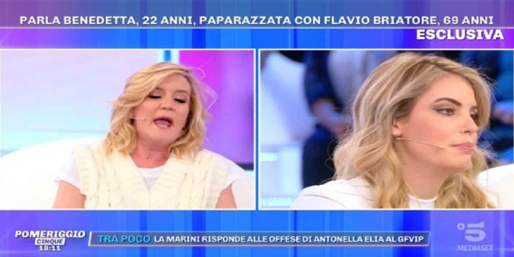 Patrizia Groppelli e Benedetta Bosi a Pomeriggio 5