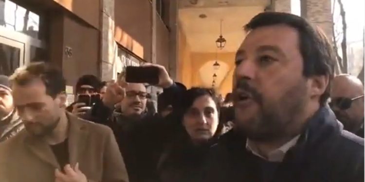 Matteo Salvini a Modena (Youtube)