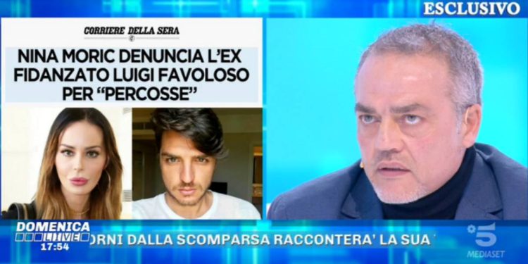 Michele Favoloso, il padre di Luigi Mario, a Domenica Live