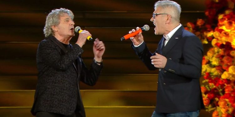 Michele Zarrillo e Fausto Leali a Sanremo 70