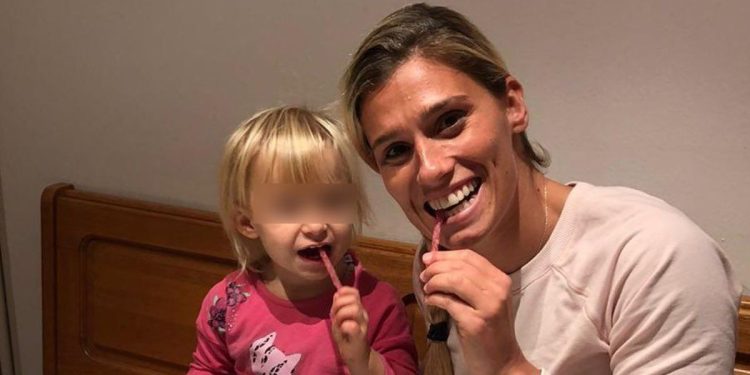 Francesca Dallapé con la figlia Ludovica (Foto: Instagram)