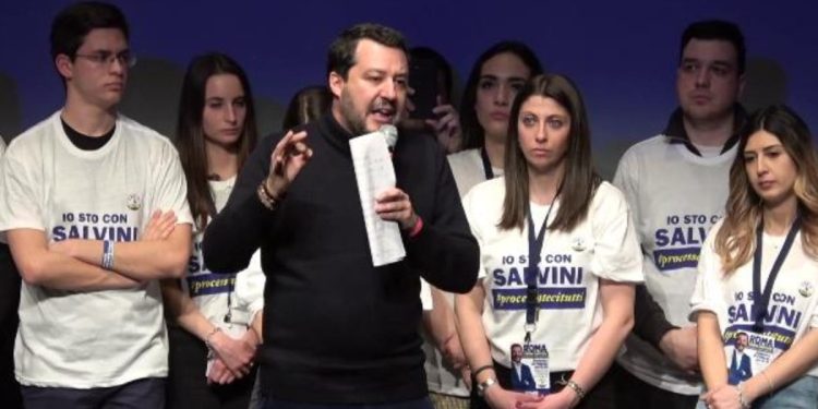 Salvini a Roma