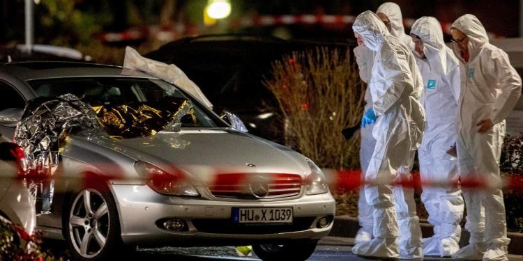 Strage di Hanau (foto: La Presse, credit Michael Probst)