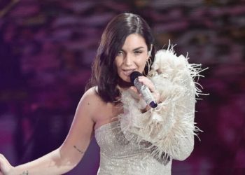 Elettra Lamborghini sul palco del 70° Festival di Sanremo