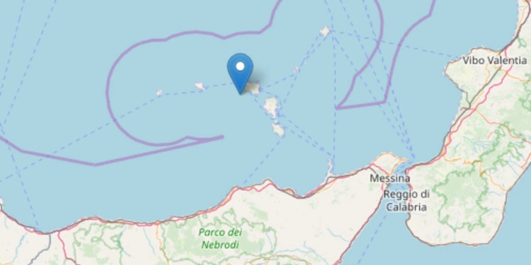 Terremoto Isole Eolie (Ingv)