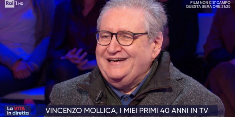 Vincenzo Mollica a La Vita in Diretta