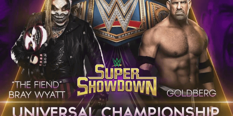 Wyatt VS Goldberg nel main event di Super Showdown 2020