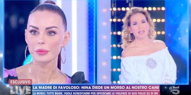 Nina Moric e Barbara D'Urso