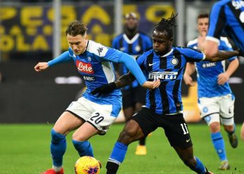 Zielinski Moses Napoli Inter