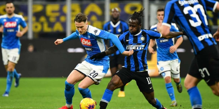 Zielinski Moses Napoli Inter