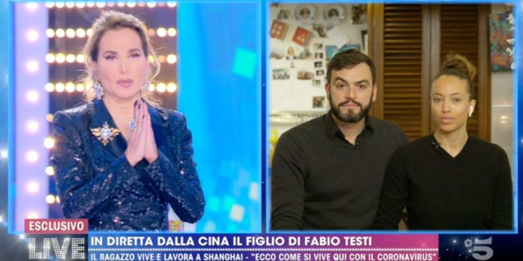 Fabio Testi Jr a Live Non è la D'Urso