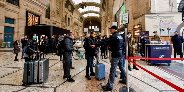 Controlli stazione centrale Milano