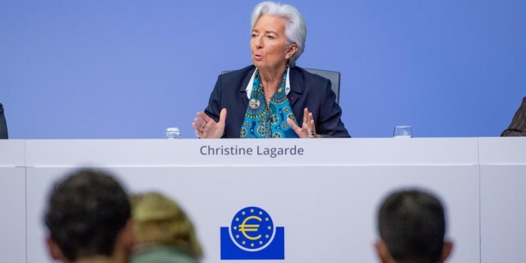 Christine Lagarde, Presidente Bce