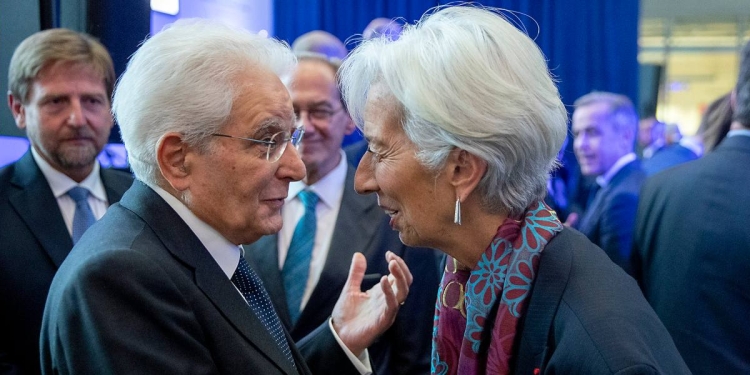 Mattarella e Lagarde