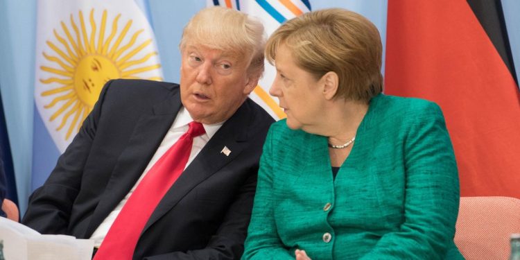 Trump e Merkel