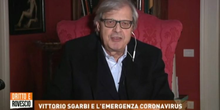 Vittorio Sgarbi (foto: Dritto e Rovescio)